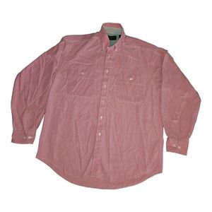 Vintage Tango By Max Raab Shirt Men's 34/35 Collar 16 Long Sleeve Button-Up